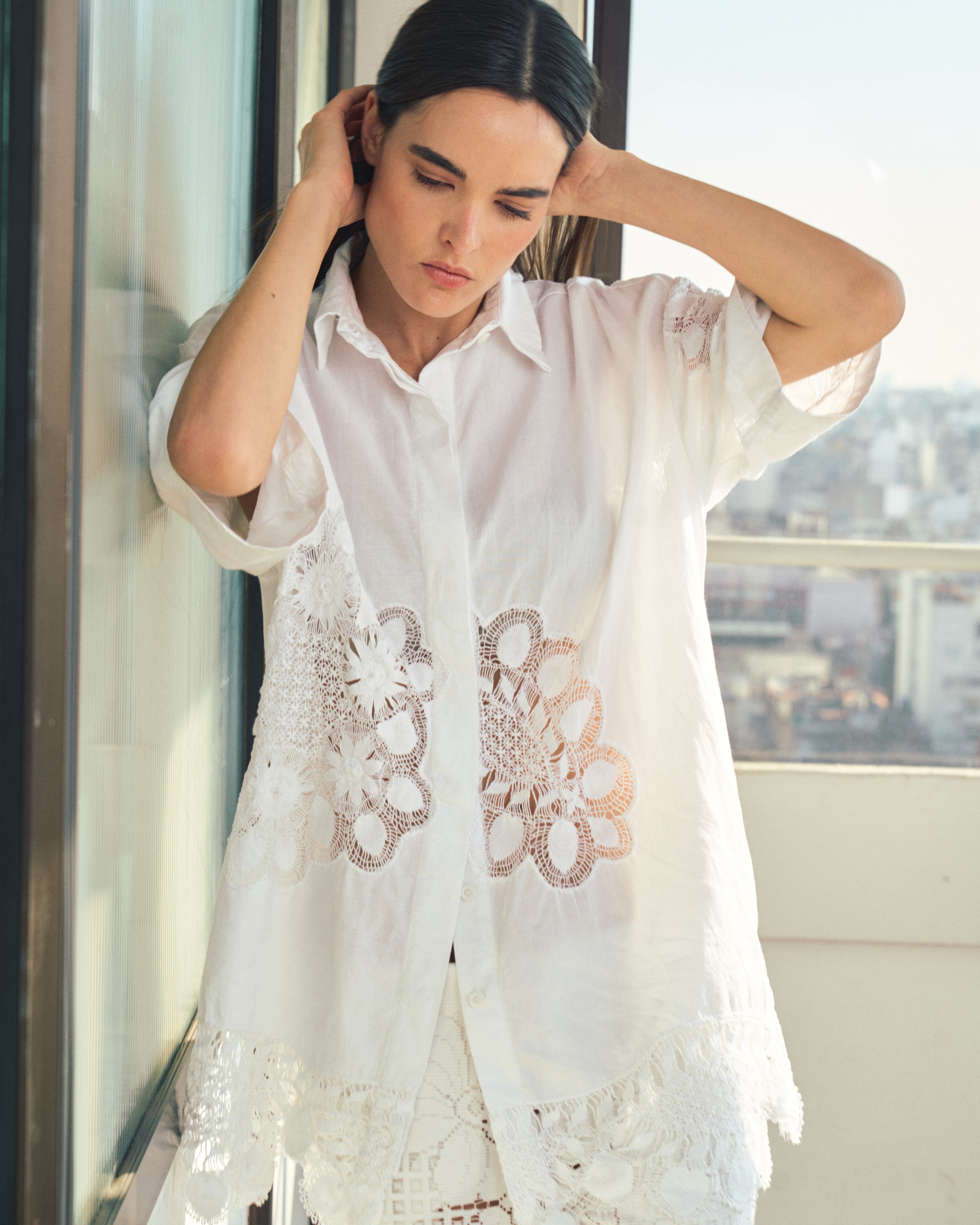 Ñandutí shirt - one of a kind