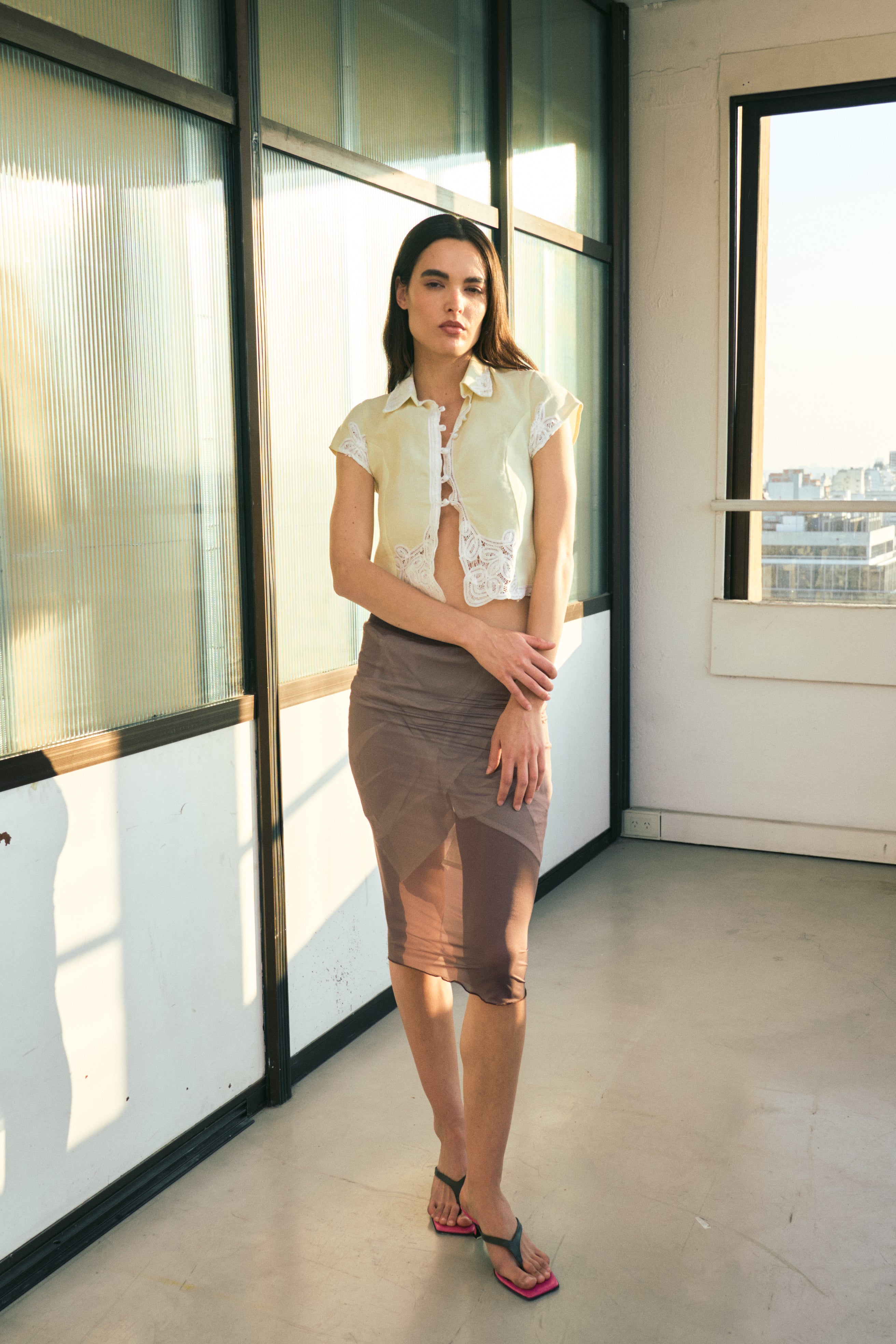 fina butter shirt - one of a kind